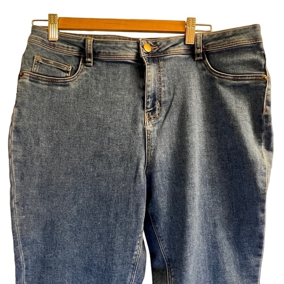 George Women’s Capris Jeans 14 High Waist Fitted Skinny Leg - Picture 3 of 14